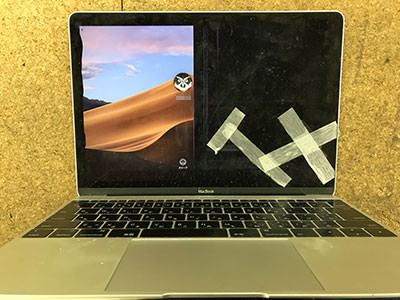 Macbook 12 画面故障