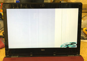 NS350/AAR-E3 画面割れ