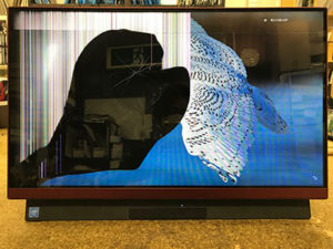 GD18CV/CF 画面割れ