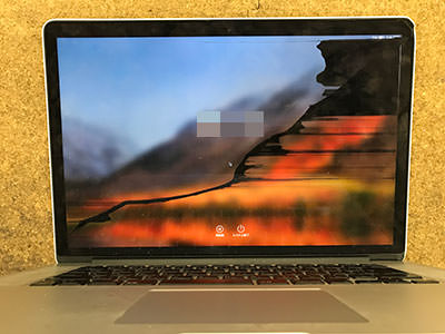 MacBook Pro 15 2014 液晶割れ