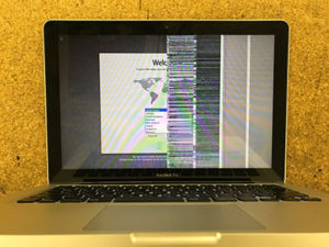 A1278 画面の表示不良
