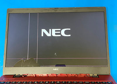 NEC Lavie NS300/NARの液晶画面割れ パソコン修理 | 液晶修理センター