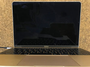 MacBook 12 画面が映らない