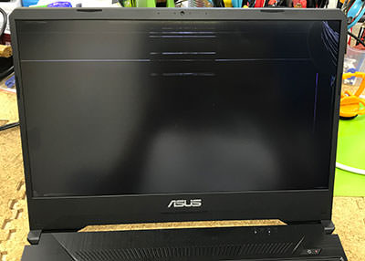 ASUS TUF Gaming FXDYの液晶画面割れ パソコン修理   液晶修理センター