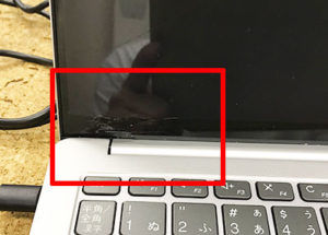 ideapad S540 液晶割れ