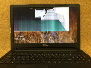 DELL Vostro 15 5100 液晶割れ