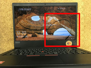 enovo ThinkPad E495 画面故障