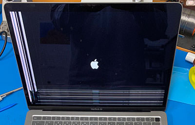 MacBook Air A2179 (2020年)液晶画面が割れた修理 | 液晶修理センター