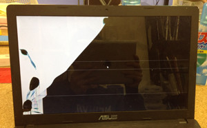 ASUS D550CA 液晶割れ