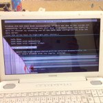 東芝のノートパソコン液晶割れは格安修理が可能です！