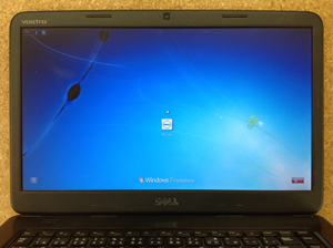 VOSTRO 1550 液晶割れ