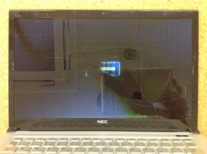 GL19614/U　画面割れ