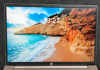 Pavilion Aero Laptop 13-be0xxx 液晶割れ 修理後