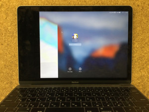 macbook 12 画面割れ