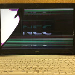 NEC PC-LS350RSWの液晶交換が格安！買取も可能