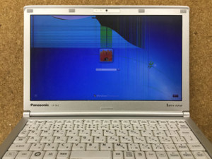 Let's note sx2 液晶割れ