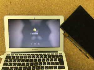 Macbook Air 液晶交換