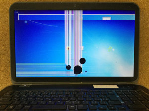 dell 液晶割れ