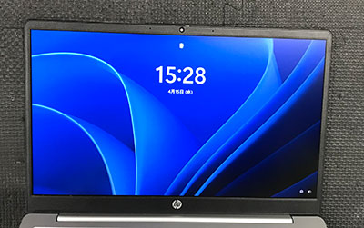 Laptop PC 14-em0000(AX6D2AV) 液晶割れ 修理後