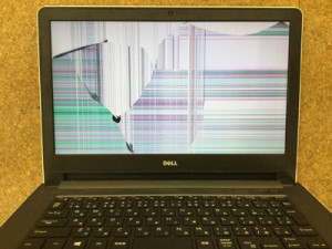 inspiron 14 液晶割れ