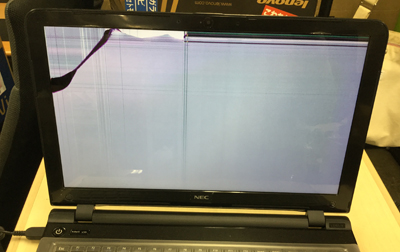 LS150/T 液晶割れ