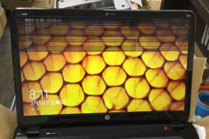 HP Envy Sleekbook 6 液晶割れ