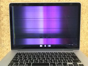 Retina 液晶割れ