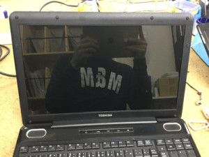 EX/55LBL 液晶割れ