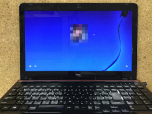 LS350/R 液晶割れ