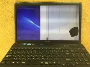 VPCEH49FJ　液晶割れ