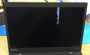 X1 Carbon 画面のひび