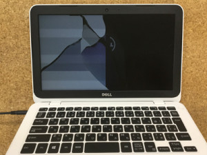 Inspiron 11 3162 画面割れ