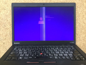 X1 Carbon 画面に線