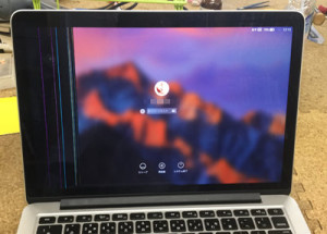 retina 液晶割れ
