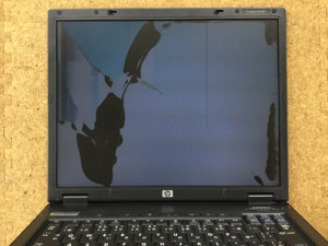 Compaq nx6320 液晶割れ