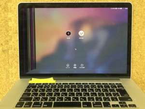 macbookpro 13 液晶割れ