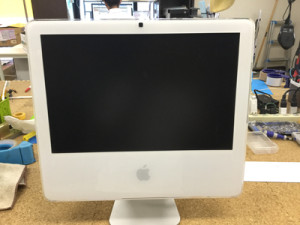 iMac 画面が映らない
