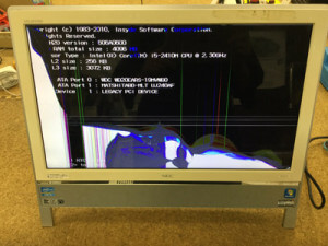 VN770/E　液晶割れ