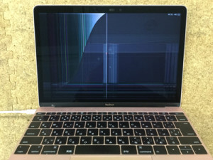 macbook 12 液晶割れ