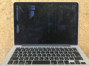 Retina A1502 画面割れ