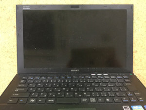 VPCZ21AJ　画面が映らない