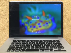 Macbook Pro Retina 液晶割れ