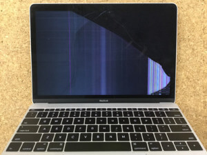 Macbook 12 画面割れ