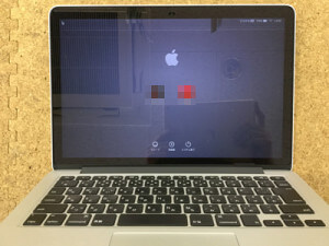 MacbookPro 液晶割れ