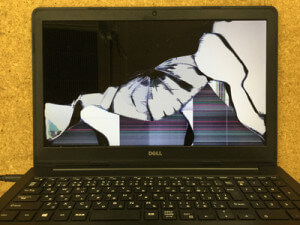 Inspiron 15R 液晶割れ