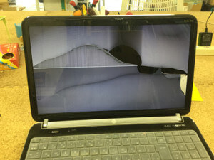 HP Pavilion dv6 画面割れ