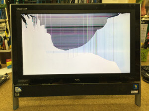 PC-VN470GS6B 液晶割れ