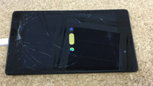 Nexus7 ガラス割れ