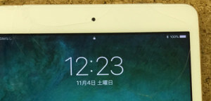 iPad ガラス割れ