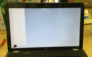 Pavilion dv6-3112TU 液晶割れ